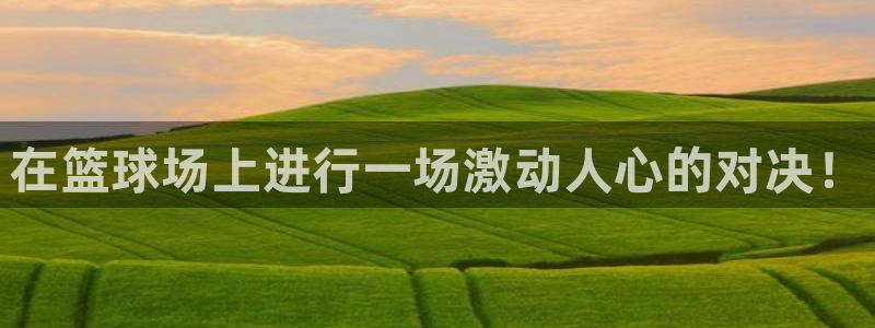 在篮球场上进行一场激动人心的对决！