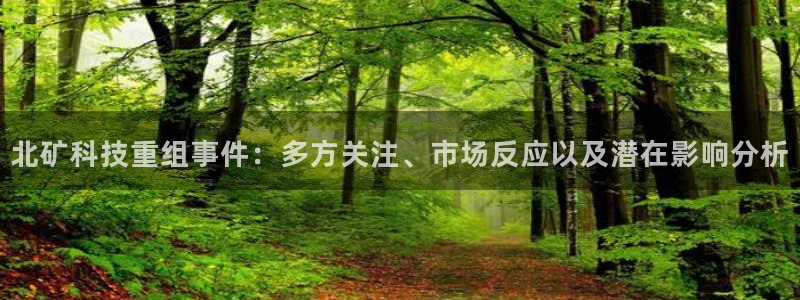 北矿科技重组事件：多方关注、市场反应以及潜在影响分析