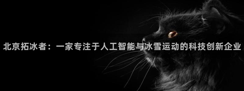 北京拓冰者：一家专注于人工智能与冰雪运动的科技创新企业